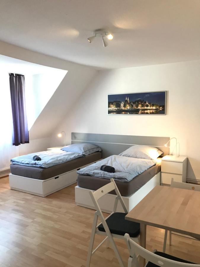 Ferienwohnung Am Uniklinik Lubeca Exterior foto